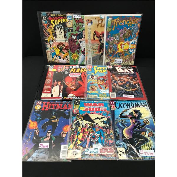 LOT OF 11 MIXED TITLE COMICS - VARIOUS PUBLISHERS