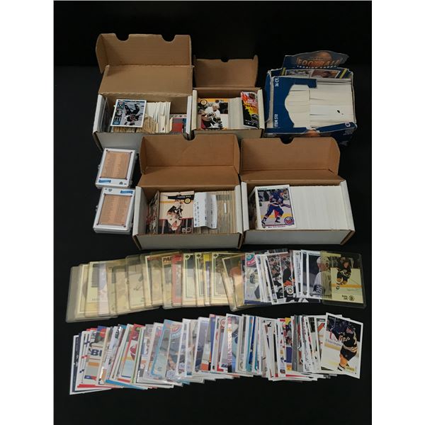 LARGE LOT OF HOCKEY TRADING CARDS