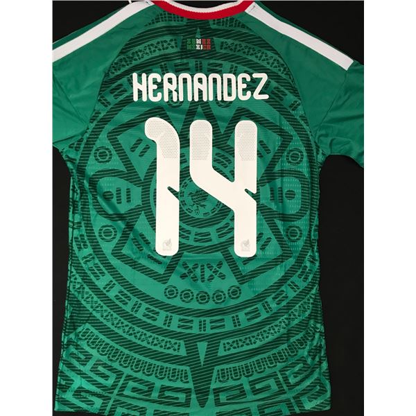 NEW WITH TAGS JAVIER HERNANDEZ MEXICO SOCCER JERSEY