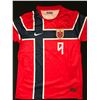 Image 2 : NEW WITH TAGS ERLING HAALAND NORWAY SOCCER JERSEY