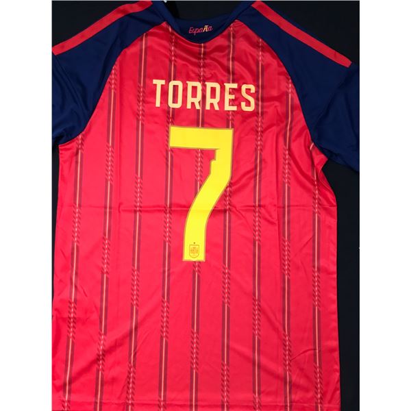 NEW WITH TAGS FERNANDO TORRES SPAIN SOCCER JERSEY