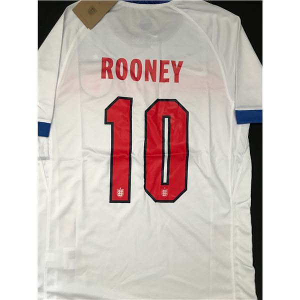 NEW WITH TAGS WAYNE ROONEY ENGLAND SOCCER JERSEY