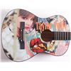 Image 1 : TAYLOR SWIFT SIGNED ACOUSTIC GUITAR - JSA COA