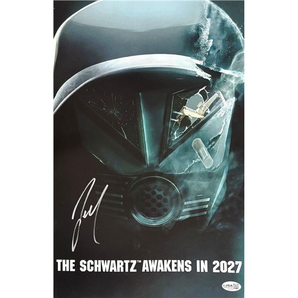 JOSH GAD SIGNED SPACEBALLS 2 8X10 - JSA COA