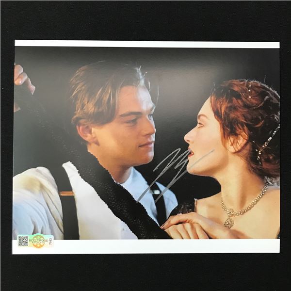 LEONARDO DI CAPRIO SIGNED TITANIC 8X110 - HOLLYWOOD COA