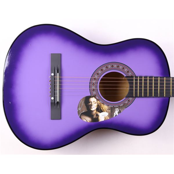 SHANAI TWAIN SIGNED ACOUSTIC GUITAR - JSA COA