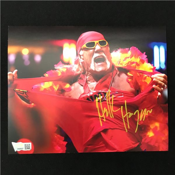 HULK HOGAN SIGNED 8X10 - ACE COA