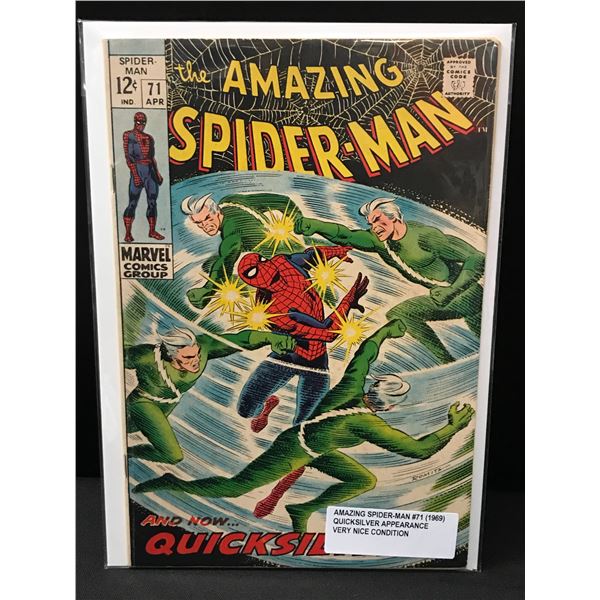 THE AMAZING SPIDERMAN #71 (1969) - MARVEL COMICS