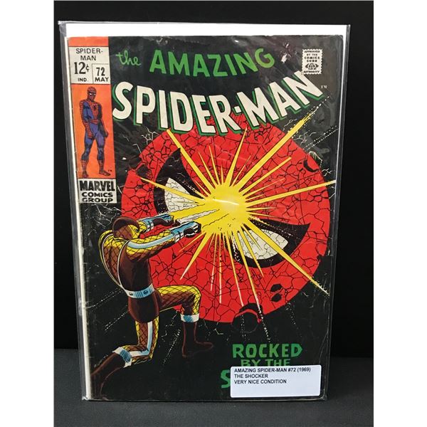 THE AMAZING SPIDERMAN #72 (1969) - MARVEL COMICS