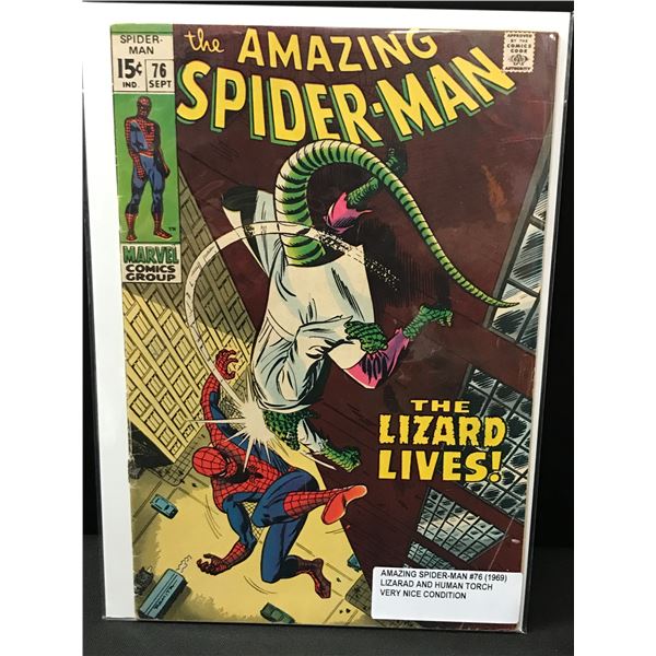 THE AMAZING SPIDERMAN #76 (1969) - MARVEL COMICS