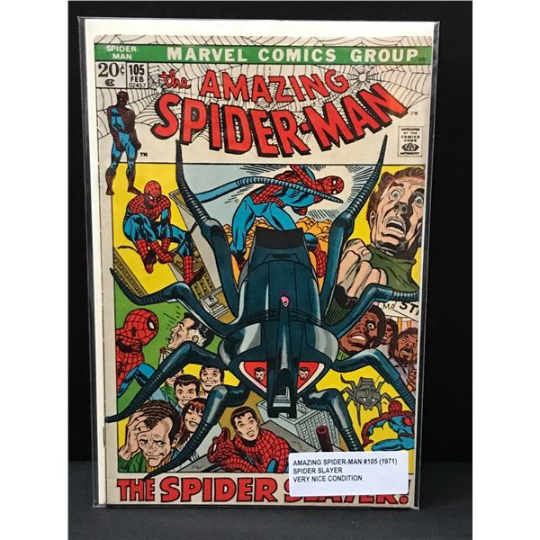 THE AMAZING SPIDERMAN #105 (1971) - MARVEL COMICS