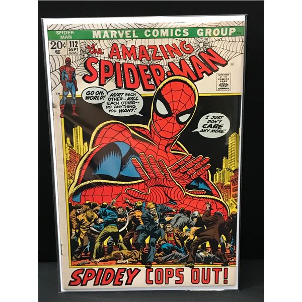 THE AMAZING SPIDERMAN #112 - MARVEL COMICS