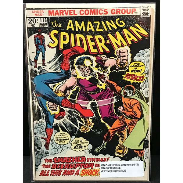 THE AMAZING SPIDERMAN #118 (1972) - MARVEL COMICS