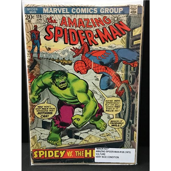 THE AMAZING SPIDERMAN #128 (1973) - MARVEL COMICS