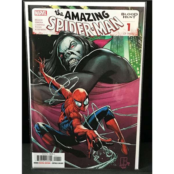 THE AMAZING SPIDERMAN BLOOD HUNT #1 OF 3 - MARVEL COMICS