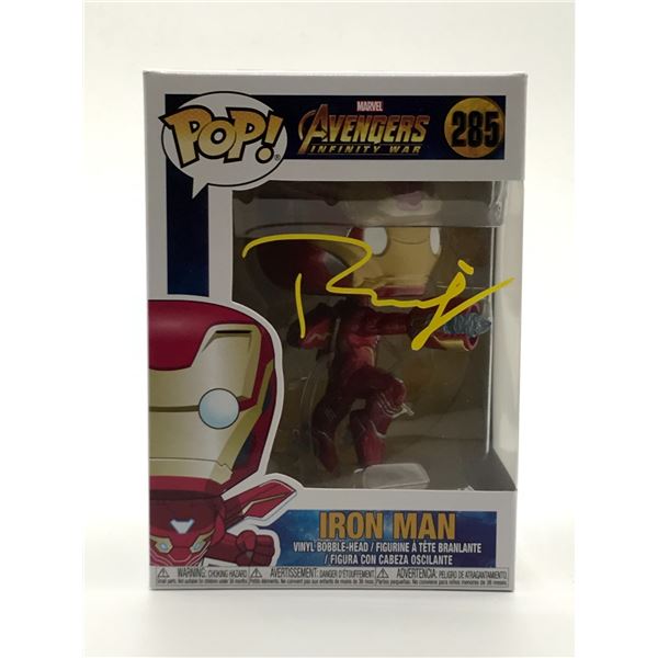 ROBERT DOWNEY JNR SIGNED IRON MAN FUNKO POP - KB COA