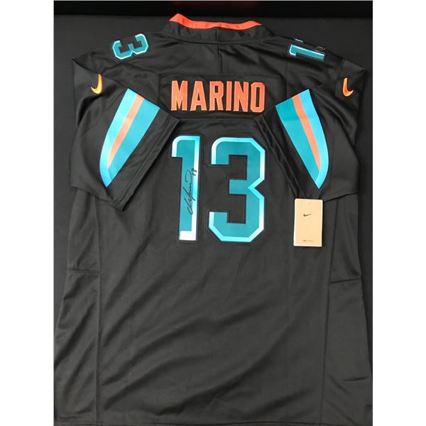 DAN MARINO SIGNED MIAMI DOLPHINS JERSEY - ELITE COA