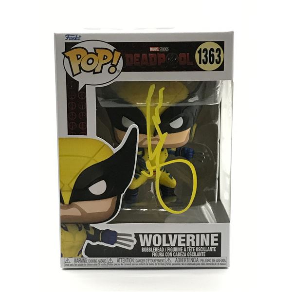 HUGH JACKMAN SIGNED WOLVERINE FUNKO POP - KB COA