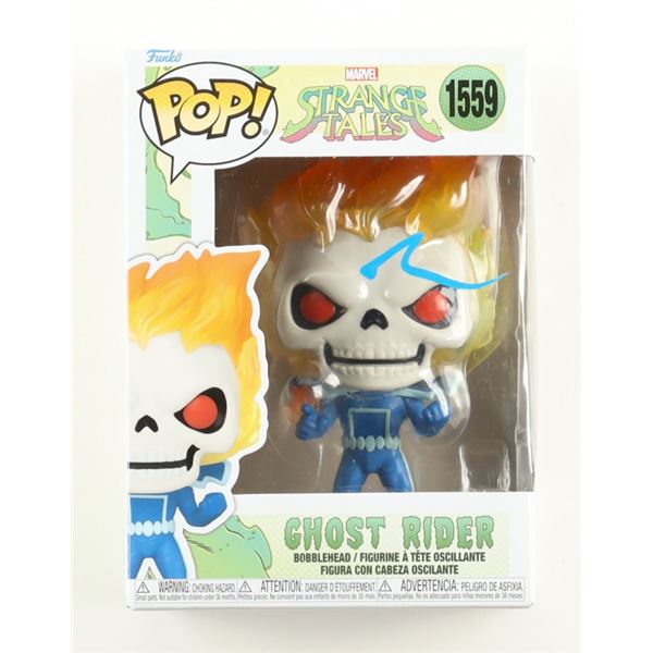 NICHOLAS CAGE SIGNED GHOSTRIDER FUNKO POP - ACOA COA