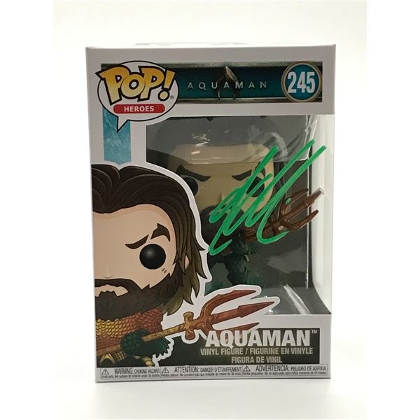 JASON MAMOA SIGNED AQUAMAN FUNKO POP - KB COA