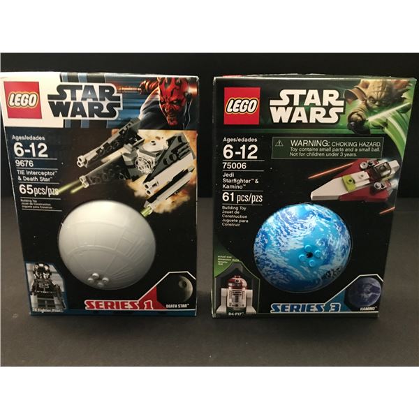 LOT OF 2 LEGO STAR WARS SETS SEALED IN ORIGINAL PACKAGING