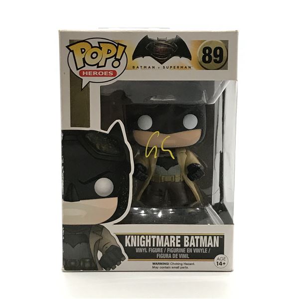 GEORGE CLOONEY SIGNED BATMAN FUNKO POP - KB COA