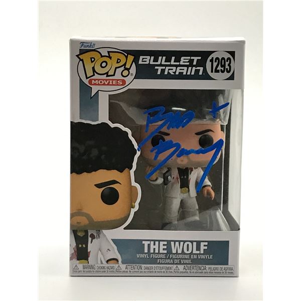 BAD BUNNY SIGNED BULLET TRAIN WOLF FUNKO POP - KB COA