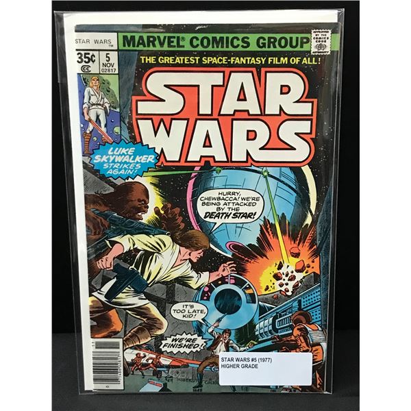 STAR WARS #5 (1977) - MARVEL COMICS