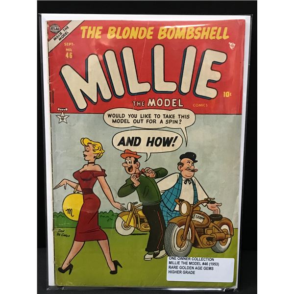 MILLIE THE MODEL #46 (1953) ONE OWNER COLLECTION - ATLAS COMICS