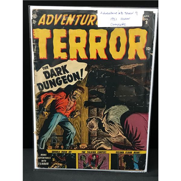 ADVENTURES INTO TERROR #9 (1951) COMPLETE - ATLAS