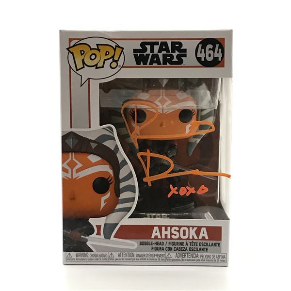 ROSARIO DAWSON SIGNED AHSOKA STAR WARS FUNKO POP - KB COA