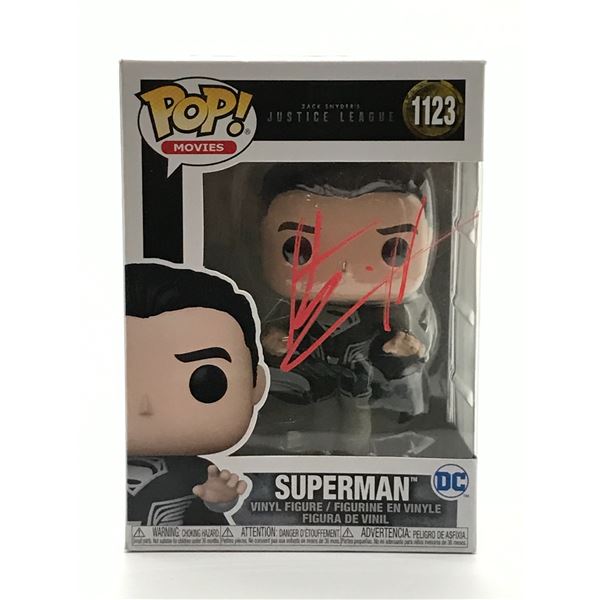 HENRY CAVILL SIGNED SUPERMAN FUNKO POP - KB COA