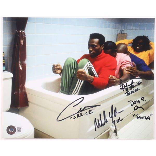 "Cool Runnings" 8x10 Signed By Rawle D. Lewis, Doug E. Doug, Just Leon & Malik Yoba - Beckett Coa