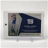 Image 2 : 2019 PANINI ROOKIES AND STARS FOOTBALL DANIEL JONES SIGNED PATCH ROOKIE CARD 54/75