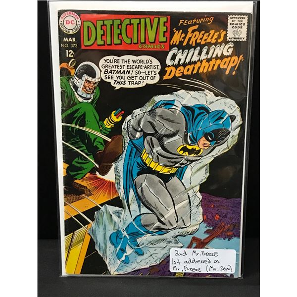 DETECTIVE COMICS #373 2ND MR. FREEZE - DC COMICS