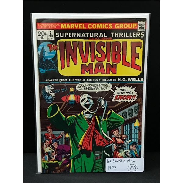 SUPERNATURAL THRILLERS #2 1ST INVISIBLE MAN (1973) - MARVEL COMICS