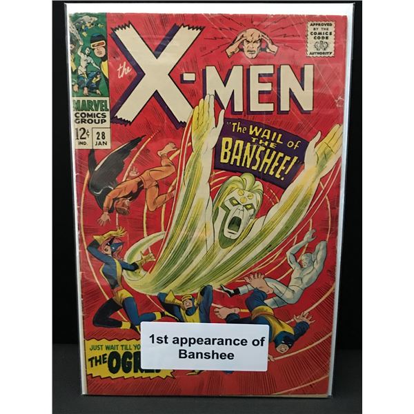 THE X-MEN #28 1ST BANSHEE - MARVEL COMICS