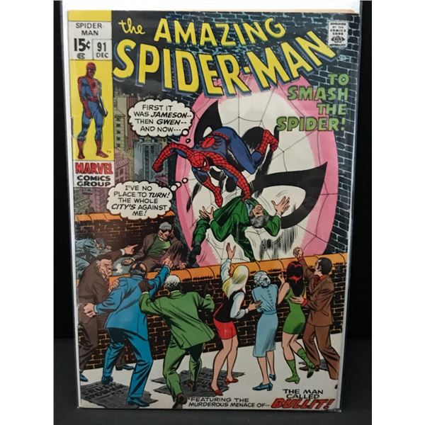 THE AMAZING SPIDERMAN #91 - MARVEL COMICS