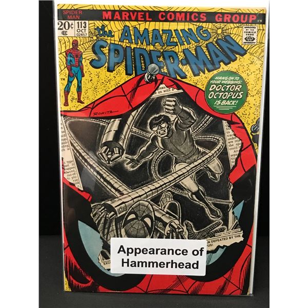 THE AMAZING SPIDERMAN #113 - MARVEL COMICS