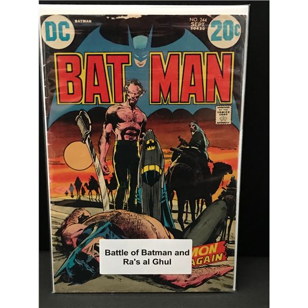 BATMAN #244 BATMAN VS RA'S AL GHUL - DC COMICS