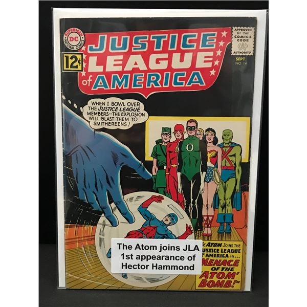 JUSTICE LEAGUE OF AMERICA #14 ATOM JOINS JLA - DC COMICS