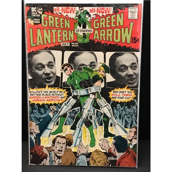 THE GREEN LANTERN CO STARRING GREEN ARROW #84 - DC COMICS