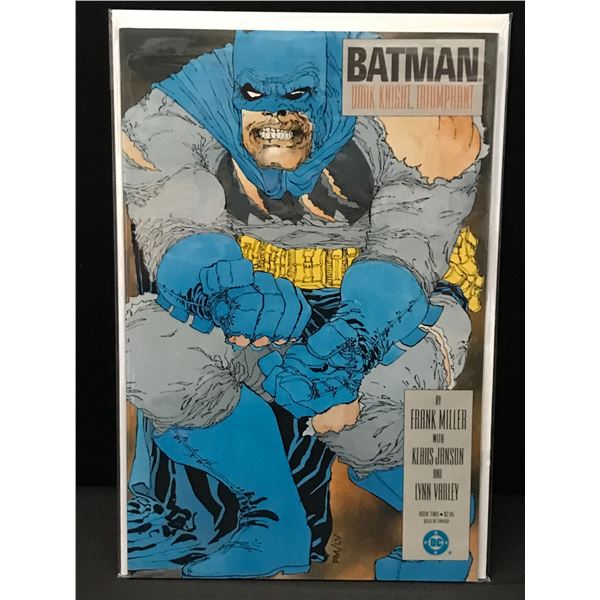 BATMAN DARK KNIGHT TRIUMPHANT GRAPHIC NOVEL - DC