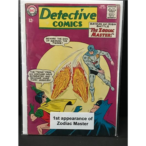 DETECTIVE COMICS #323 1ST APP ZODIAC MASTER - DC COMICS