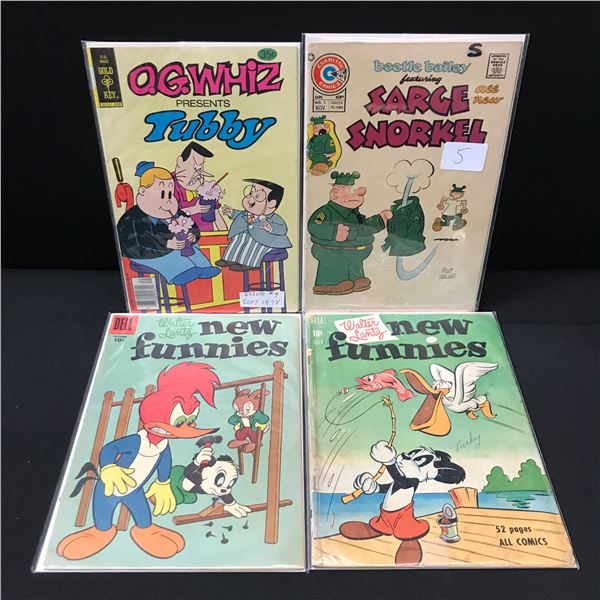 LOT OF 4 KIDS COMICS - VARIOUS PUBLISHERS