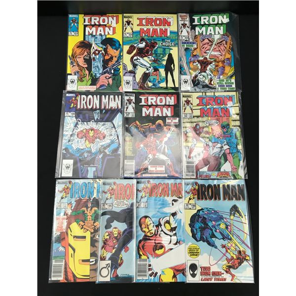 LOT OF 10 IRON MAN COMICS - MARVEL COMICS