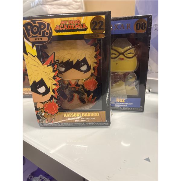 Funko Pop! My Hero Academia Katsuki Bakugo Enamel Pin & Roz Enamel pin