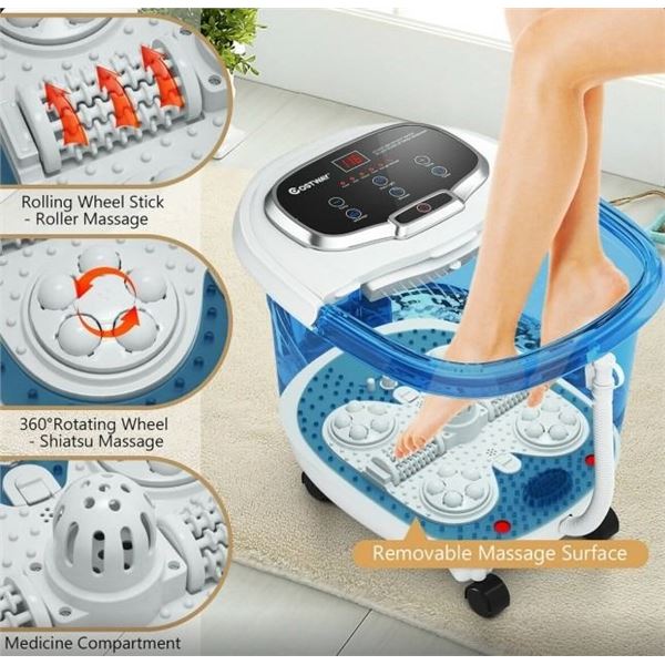 Brand New Foot Spa Bath Massager with Temperature Control