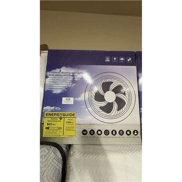 Brand New ladeless Ceiling Fan with LED Light