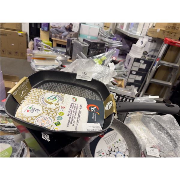 Brand New Diamante Grill Pan 28x28cm| Made in Italy